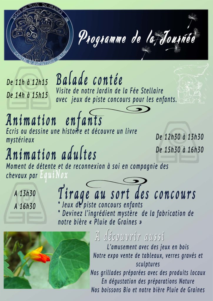 Programme Journee portes ouvertes