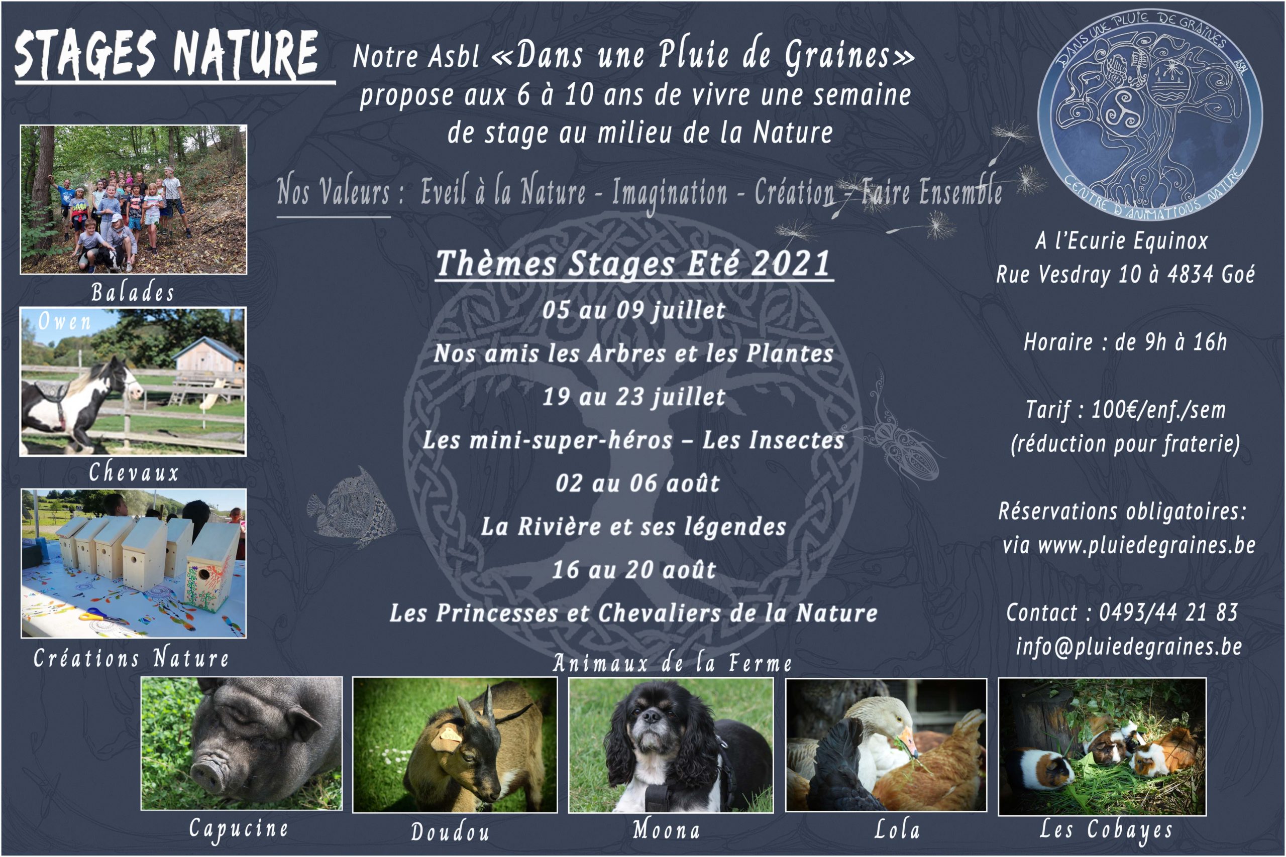 Stage Nature "Les Princesses et Chevaliers de la Nature"