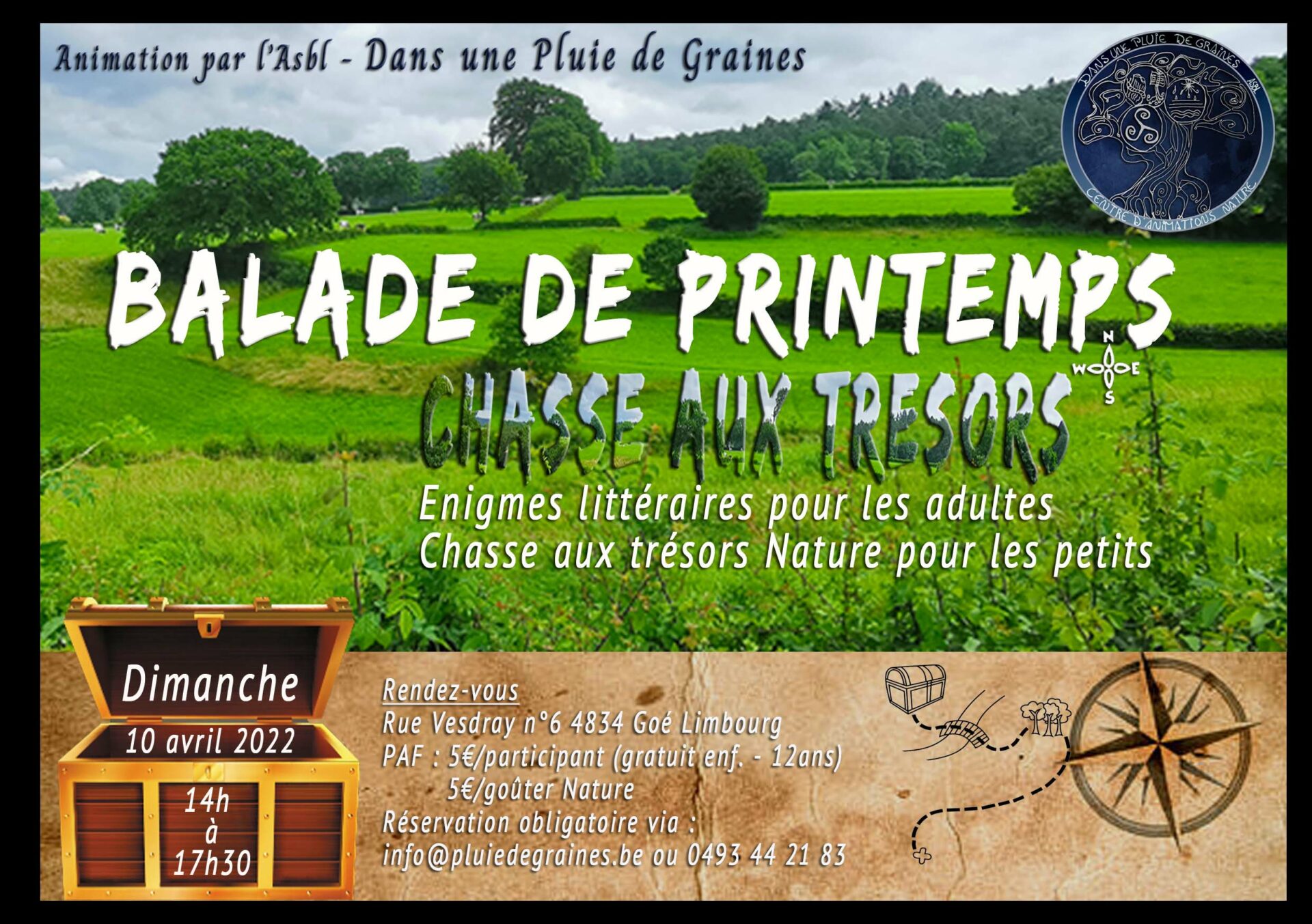 You are currently viewing Balade de Printemps – Chasse aux trésors